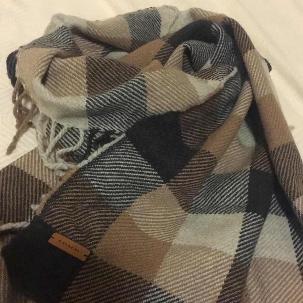 COACH Blanket Scarf